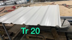 Tr20 Tr40 Máquina formadora de techos metálicos para el mercado europeo