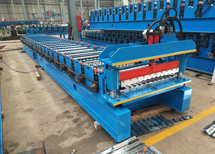 Galvanized Steel Roofing Corrugated Sheet Making Machine