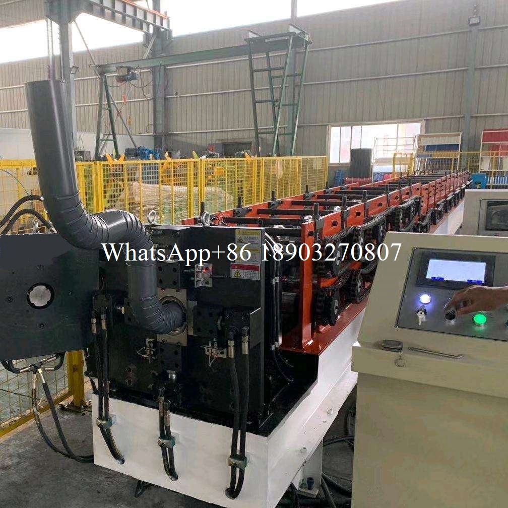 Round Square Downspout roll forming machine