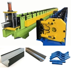 K Style Fascia Rain gutter roll forming machine