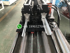 Two in one Angle and Omega profile roll forming machine