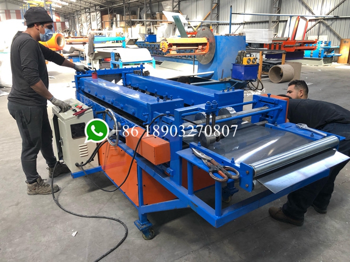 Clip lock Portable Standing Seam Roof Panel Forming Machine