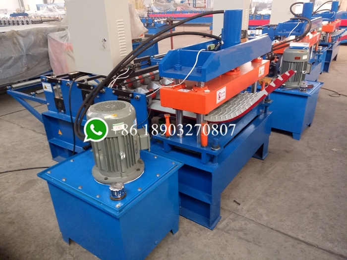 Metal Roofing Sheet Hydraulic Curving Machine Bullnose Machine