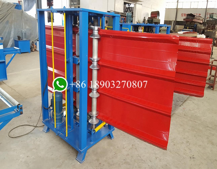 Metal Roofing Sheet Hydraulic Curving Machine Bullnose Machine