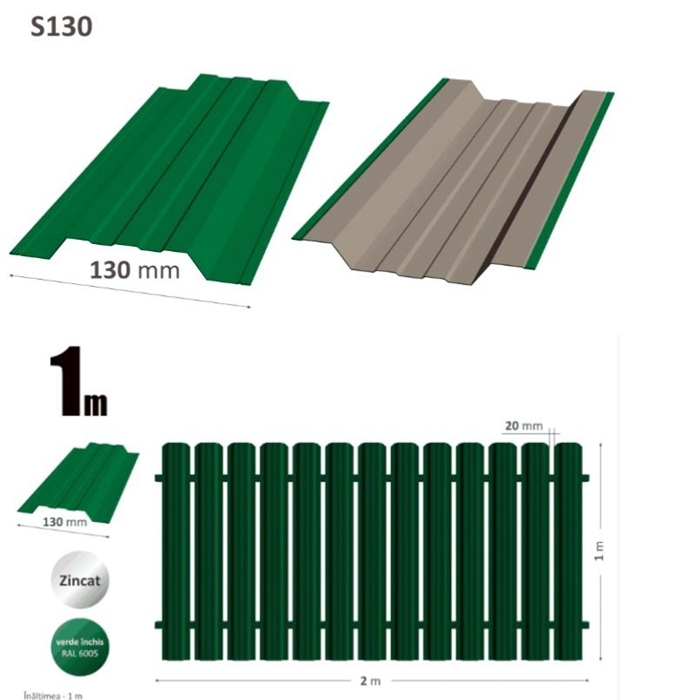 Europe Palisade Metal Fence Roll Forming Machine