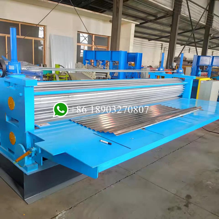 G550 Thin plate corrugated sheet making machine