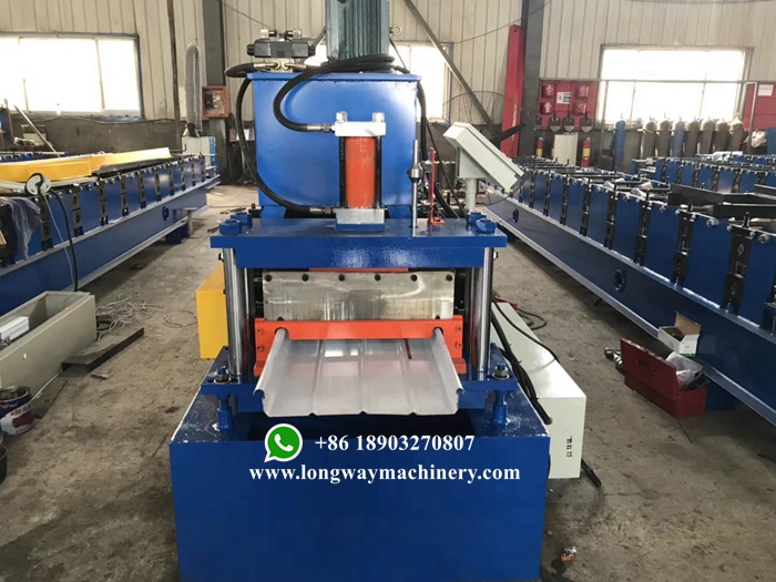 Metal Snap Lock Roofing Panel Standing Seam Roll Forming Machine