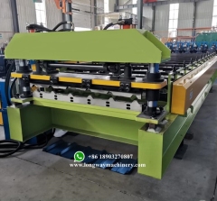 6 Rib Trapezoidal Steel Roofing Sheet Roll Forming Machine