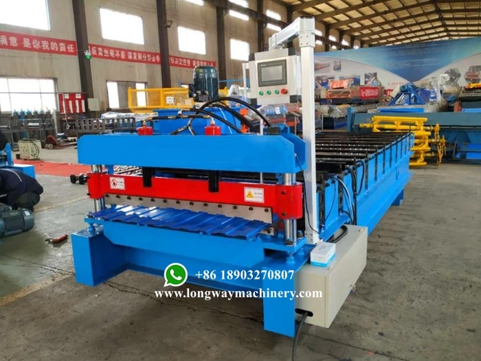 C8 Metal Cladding Wall panel roll forming machine