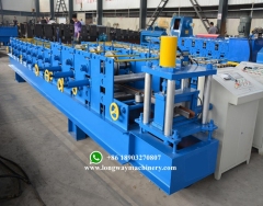 Manual Adjustment Steel C Profile Purlin Forming Machine