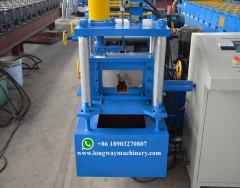 Manual Adjustment Steel C Profile Purlin Forming Machine