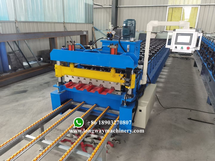 Africa Metal IBR Roof Sheet Roll Forming Machine