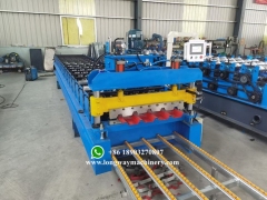 Africa Metal IBR Roof Sheet Roll Forming Machine