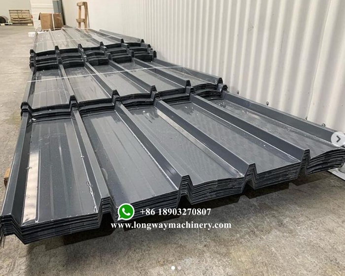 6 Rib Trapezoidal Steel Roofing Sheet Roll Forming Machine