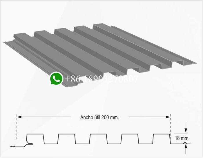 Architectural 25X40 cladding Wall Panel Roll Forming Machine