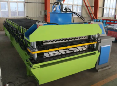 Two in one Trapezoidal roofing sheet forming machine