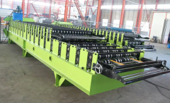 Two in one Trapezoidal roofing sheet forming machine