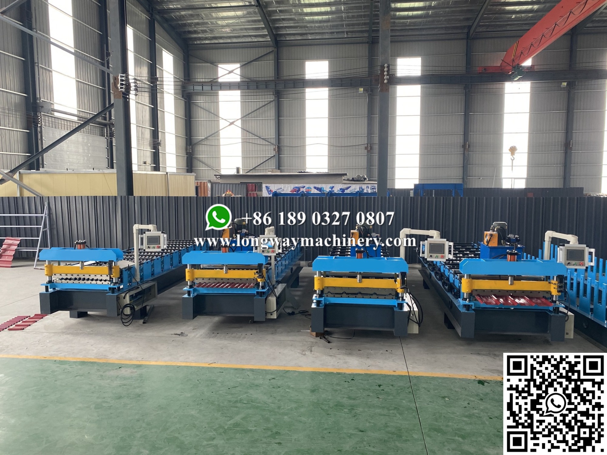 Box Profile 840 Roofing Sheets Roll Forming Machine