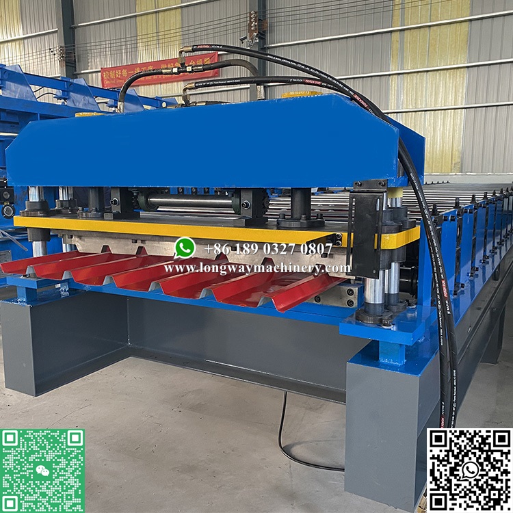 TR6 Trapezoidal Aluzinc iron roofing sheet making machine