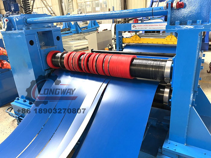 1300X1.5mm Steel Coil Slitting line , simple slitting line