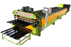 Motor cutting T35 Metal roof sheet forming machine 25m/min