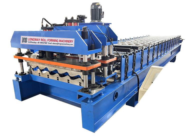 Euro 1100 Metal roof tile making machine