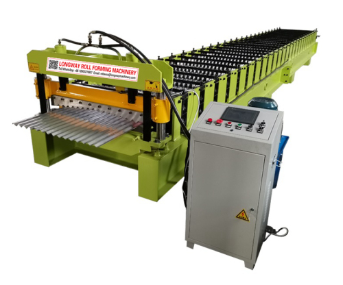 Calamina metal Ondulada Corrugated Roofing sheet making machine