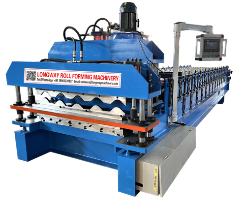 Double Deck Roof Tile Roll forming machine