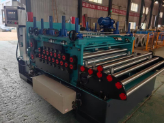 3mm Simple steel coil cut to length machine with slitting