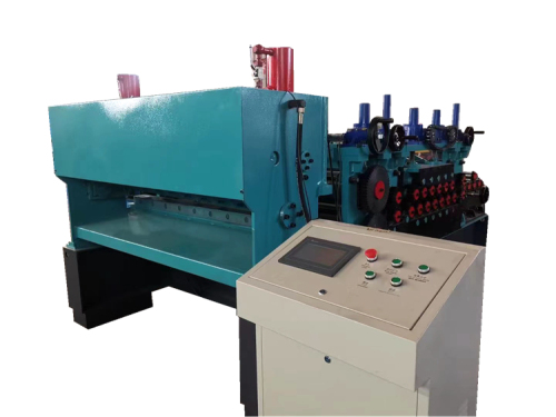 3mm Simple steel coil cut to length machine with slitting