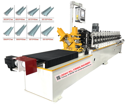 80m/min Steel stud and track roll forming machine