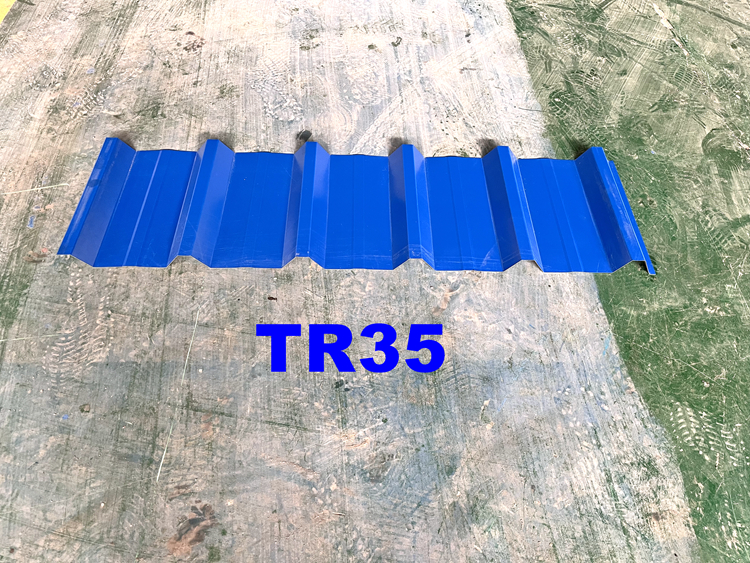 TR18 TR35 Two in One Trapezoid Metal Roofing Roll Forming Machine