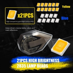 Motorcycle Turn Signal LED Lights 21 SMD LEDs
