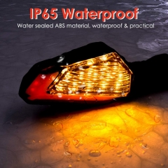 Motorcycle Led Turn Signal Lights Blinkers Front Rear Indicators 12V