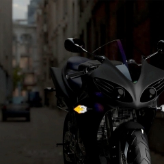 Motorcycle Indicators Flowing Turn Signal Lights Motorbike Turning Indicators Front Rear Lights for Motorbike Harley Cruiser Honda Kawasaki BMW Yamaha Suzuki