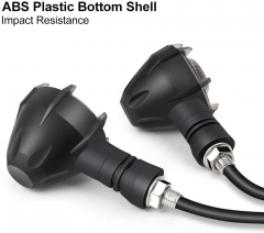 Motorcycle Turn Signal Red/Sequence Amber LED Indicator Light Daytime Running Lights DRL Switchback Glow for Motorcycle