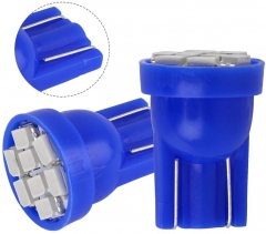194 168 T10 Wedge LED Dashboard Lights Bulb Blue, W5W 2825 158 192 LED Bulb for Interior, Instrument Panel Dome Map Cargo Trunk Doorstep Courtesy License Plate Light, 8-SMD, 12V
