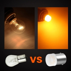 1157 LED Bulb 2057 2357 7528 BAY15D P21/5W 1034 3496 for Car RV Motorcycle Camper Trunk Parking Turn Signal Interior Blinker Light Amber Yellow