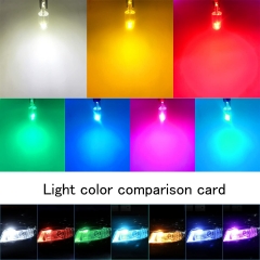 194 LED Bulbs RGB 168 LED Bulb T10 LED Bulbs W5W LED Wedge Light Bulb 194 Bulb 921 2825 158 192 W5W LED Replacement Bulb for Dome Map Door Courtesy Side Marker Trunk License Plate Lights