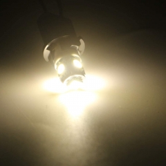 194 Led Bulb 5050 5-SMD T10 194 168 W5W 2825 LED Bulb for Car Interior Lights Dome Map Trunk Light Clearance Dashboard Bulb License Plate Light, Warm White, DC 12V