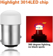 1157 LED Bulb Super Bright 2057 2357 7528 2057A 1157A 2357A 1034 3496 for Car Camper RV Tail Stop Brake Reverse Backup Interior Indoor Ceiling Light Red