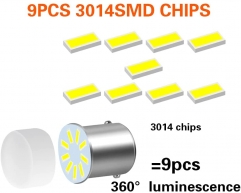 1157 LED BAY15D 1034 2057 2357 7528 P21/5W Bulb Replacement for Car RV Camper Reverse Lamps Back Up Tail Brake Stop Parking Interior Indoor Dome Light White