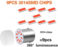 1157 LED Bulb Super Bright 2057 2357 7528 2057A 1157A 2357A 1034 3496 for Car Camper RV Tail Stop Brake Reverse Backup Interior Indoor Ceiling Light Red