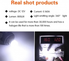1157 LED BAY15D 1034 2057 2357 7528 P21/5W Bulb Replacement for Car RV Camper Reverse Lamps Back Up Tail Brake Stop Parking Interior Indoor Dome Light White