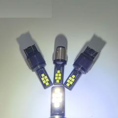 Car Canbus No Error 1157 Led Stop Light Backup Reverse Lamp DC12V Brake Bulb 1157 3030 12smd