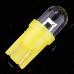 T10 1SMD Wedge Led Bulb W5W License Plate Lights Door light Reading Light DC 12V Car Interior Lamp