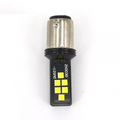 Car Canbus No Error 1157 Led Stop Light Backup Reverse Lamp DC12V Brake Bulb 1157 3030 12smd