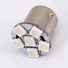 1156 12V Auto Truck Indicator Brake Light 5050 6SMD BA15S BAY15D Car Turn Signal Led Lamps White Red 1156 1157 Car Bulb