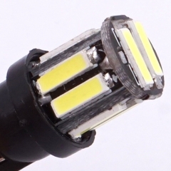 T10 7020 10SMD Vehicle Dome Light DC12V License Plate Lamp Bulb W5W 194 168 Xenon Led T10 Car Interior Light