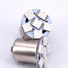 1156 12V Auto Truck Indicator Brake Light 5050 6SMD BA15S BAY15D Car Turn Signal Led Lamps White Red 1156 1157 Car Bulb